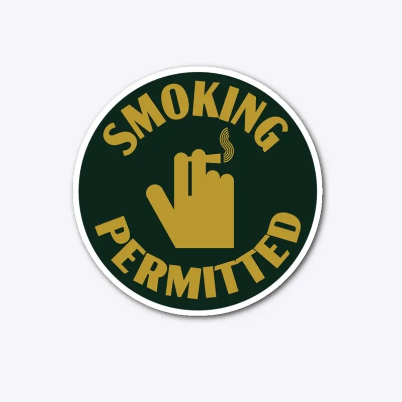 Smoking Permitted Badge